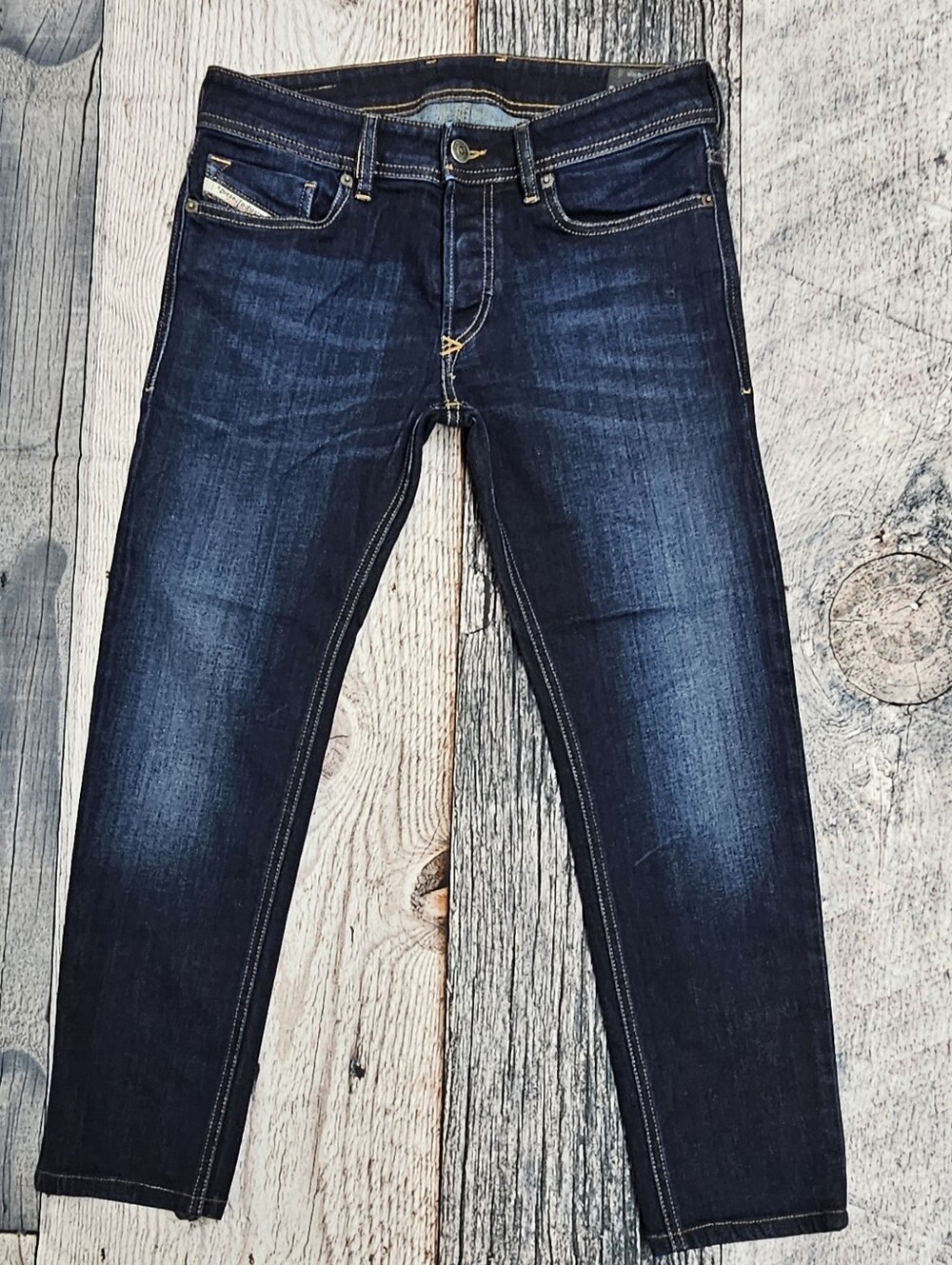 Diesel Sleenker 009DK Slim Skinny Jeans Men's Size 29x24 Altered Length
